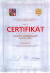 Certifikát